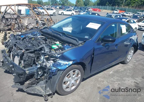 2017 Mazda 3 Sport z USA, uszkodzony, nr VIN 3MZBN1U7XHM145897